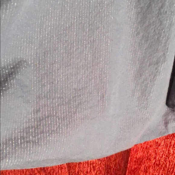 Men’s DKNY Fancy Dress Shirt W/ Silver Pin Stripes - Picture 2 of 8